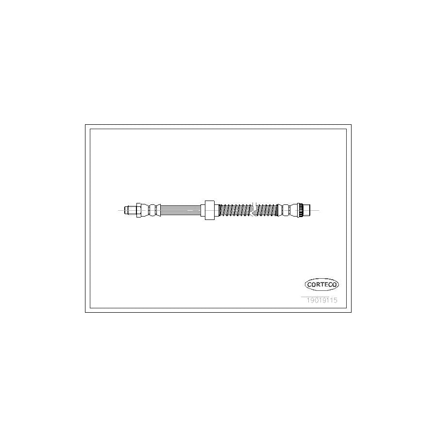 Corteco 19019115 Brake Hose | ML Performance UK