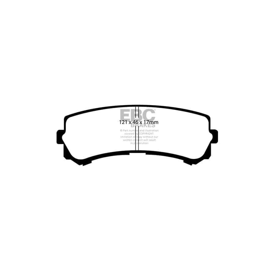 EBC PDKR992 Nissan Patrol Ultimax Rear Brake Pad & Plain Disc Kit 2 | ML Performance UK Car Parts