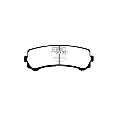 EBC PDKR992 Nissan Patrol Ultimax Rear Brake Pad & Plain Disc Kit 2 | ML Performance UK Car Parts