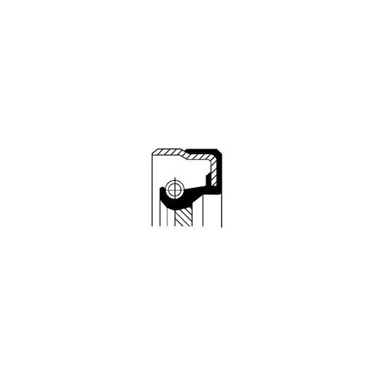 Corteco 01017136B Shaft Seal, Manual Transmission | ML Performance UK