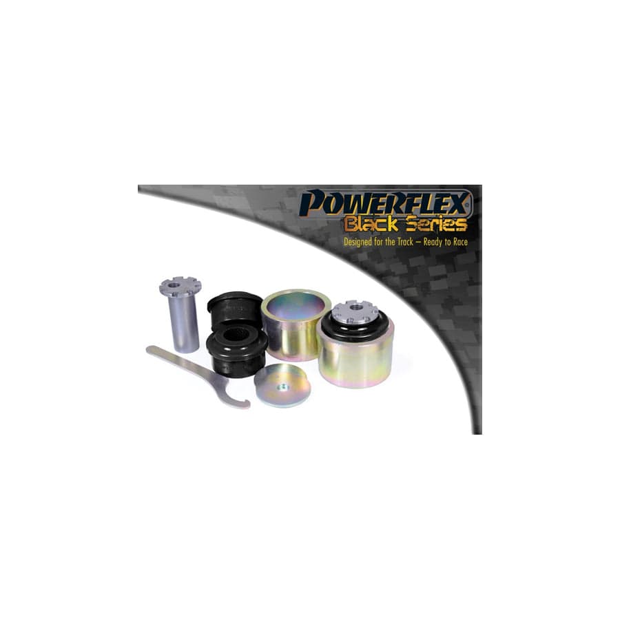 Powerflex PFF3-802GBLK Audi Front Lower Radius Arm To Chassis Bush Caster Adjustable (Inc. S5, Q5, A4) | ML Performance UK Car Parts