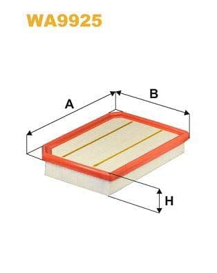 WIX Filters WA9925 Air Filter
