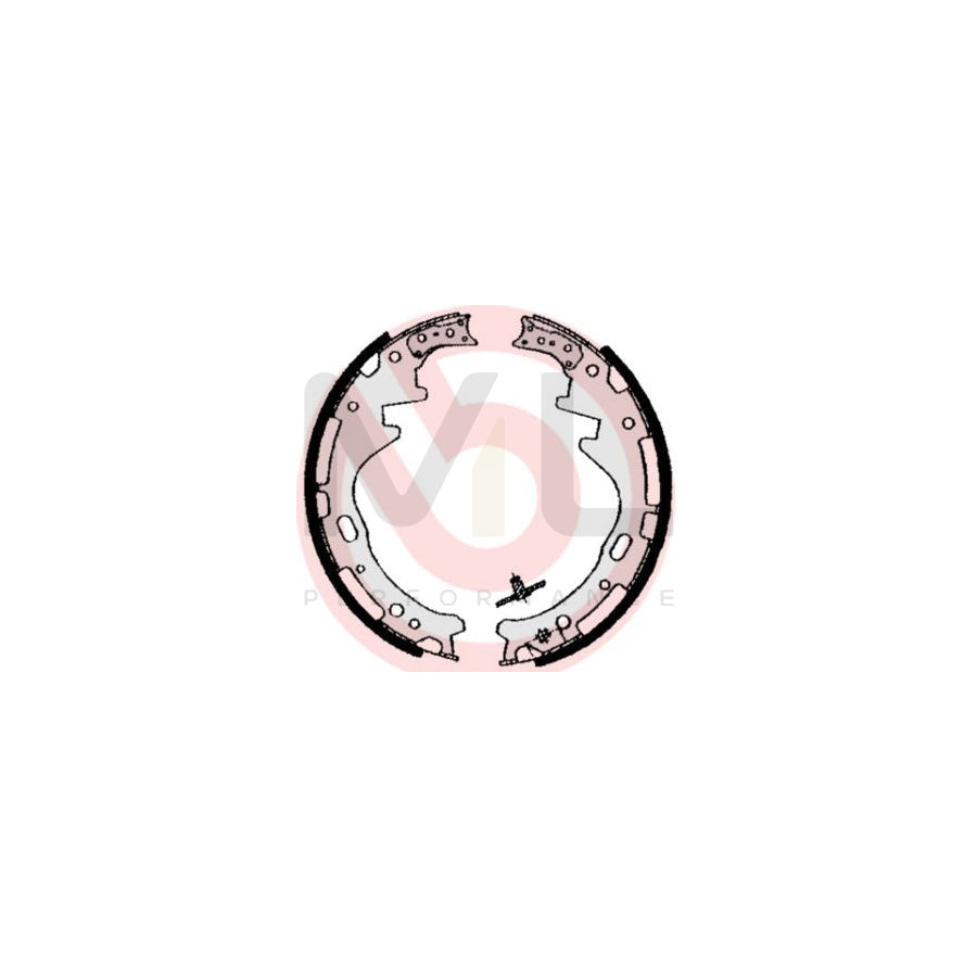 BREMBO S 56 522 Brake Shoe Set for NISSAN Pick Up (D21) | ML Performance Car Parts