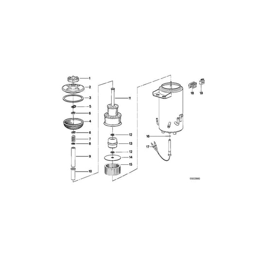 Genuine BMW 32411136304 E32 Oil Strainer (Inc. 750iL, 735i & 730iL) | ML Performance UK Car Parts