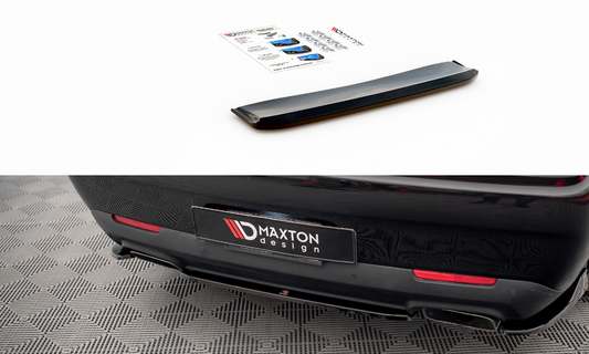 Maxton Design DO-CHL-3-RT-RD1T Central Rear Splitter Dodge Challenger RT MK3 Facelift | ML Performance UK Car Parts