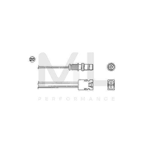 NTK Lambda Sensor / O2 Sensor (NGK 1872) - OZA446-E7 | ML Car Parts UK | ML Performance