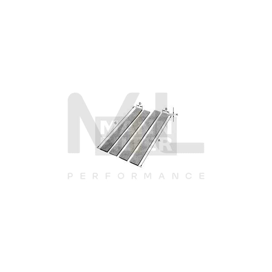 MANN-FILTER CU 81 000-4 Pollen filter Particulate Filter | ML Performance Car Parts