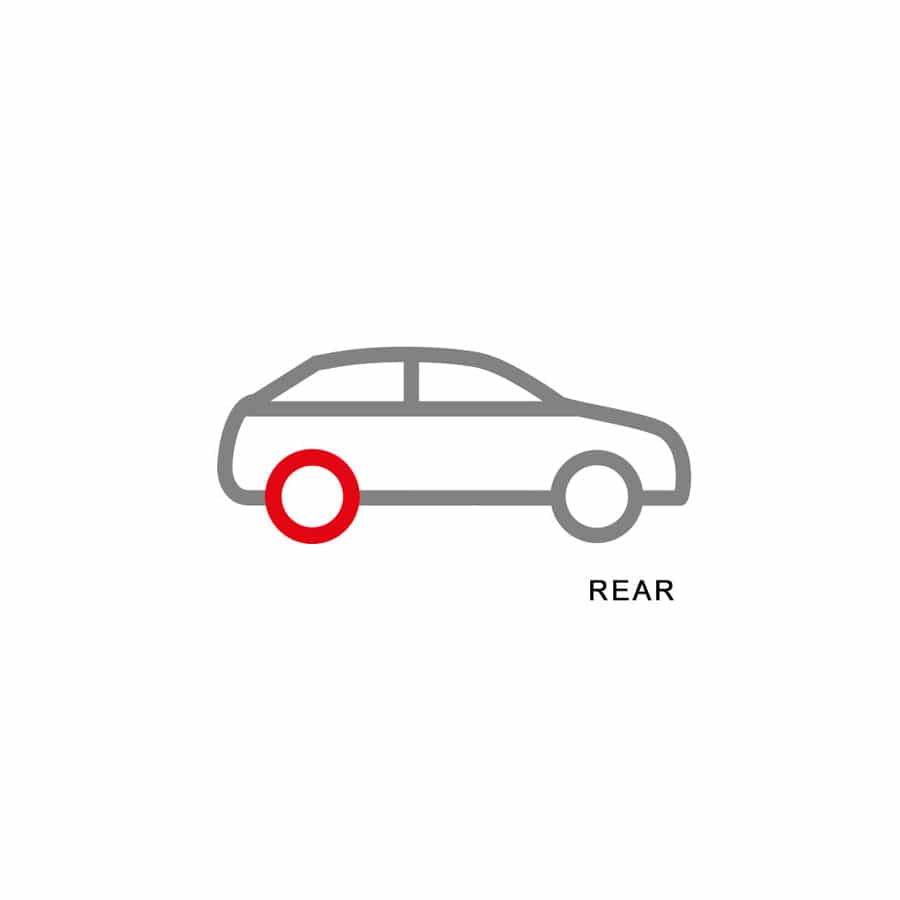 EBC 6660 Smart Fortwo (W451) Rear Brake Shoes 2 | ML Performance UK Car Parts