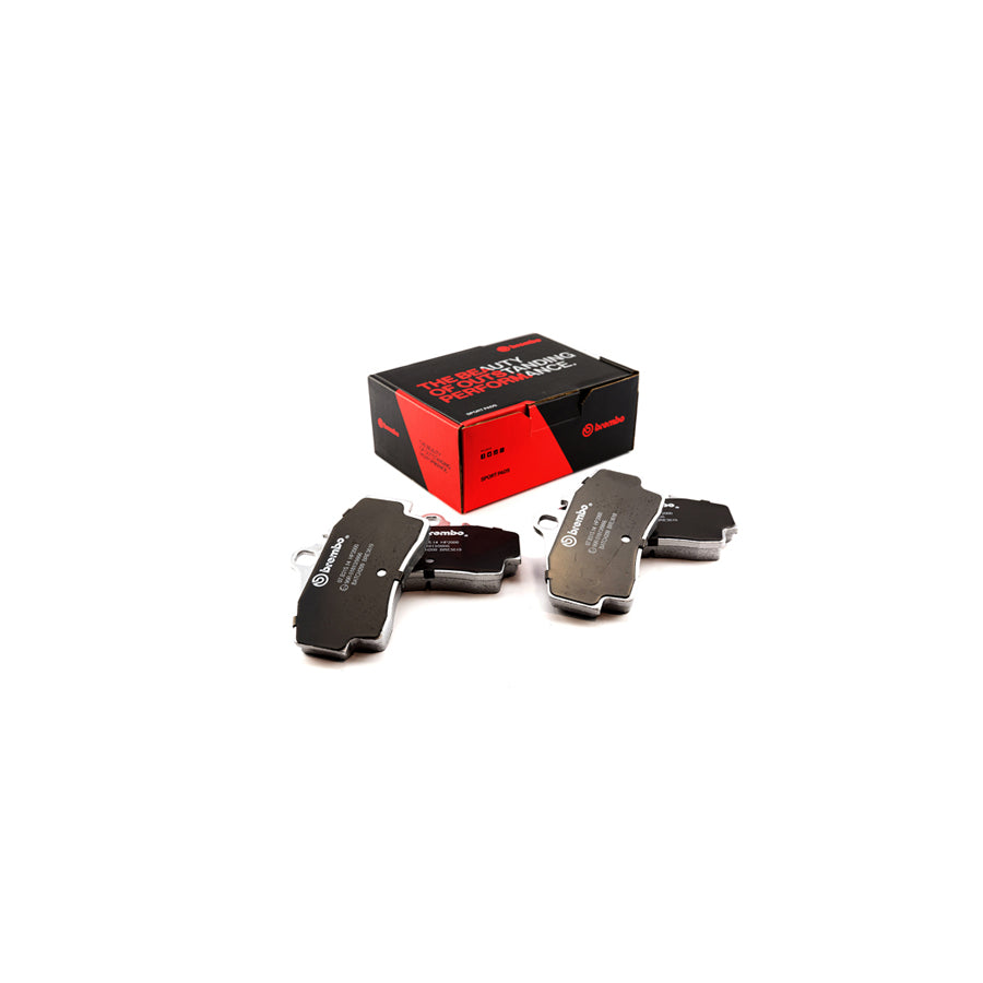 Brembo 07.B315.14 Porsche Rear HP2 High Performance Brake Pad Set (Inc. 911, Boxster, Cayman) | ML Performance UK Car Parts