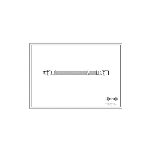 Corteco 19031641 Brake Hose For Audi A6 | ML Performance UK