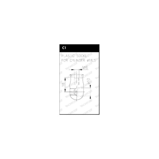 Monroe ML6342 Bonnet Strut For Kia Magentis II(Mg)