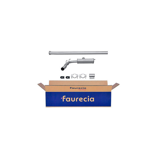 Hella 8LC 366 025-641 Middle Silencer For Renault 21