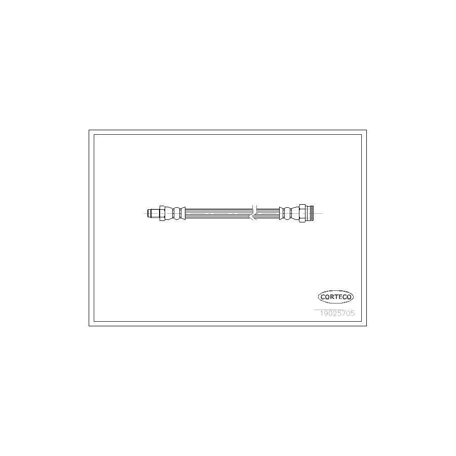 Corteco 19025705 Brake Hose | ML Performance UK