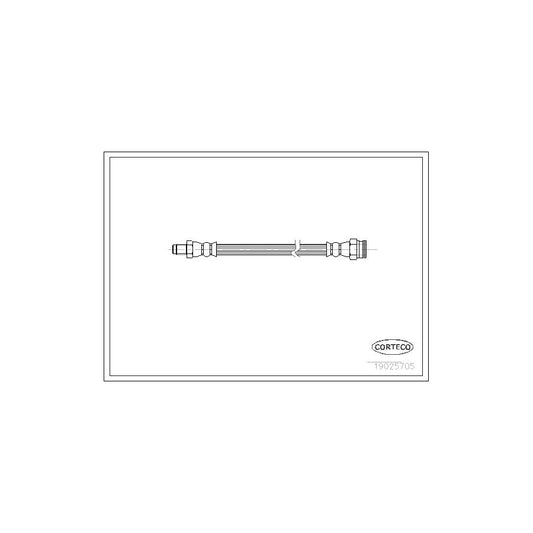 Corteco 19025705 Brake Hose | ML Performance UK