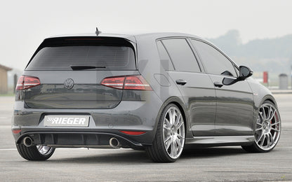 Rieger 00088047 VW Mk7 Golf Rear Diffuser (GTI Clubsport & GTI) 3 | ML Performance UK Car Parts