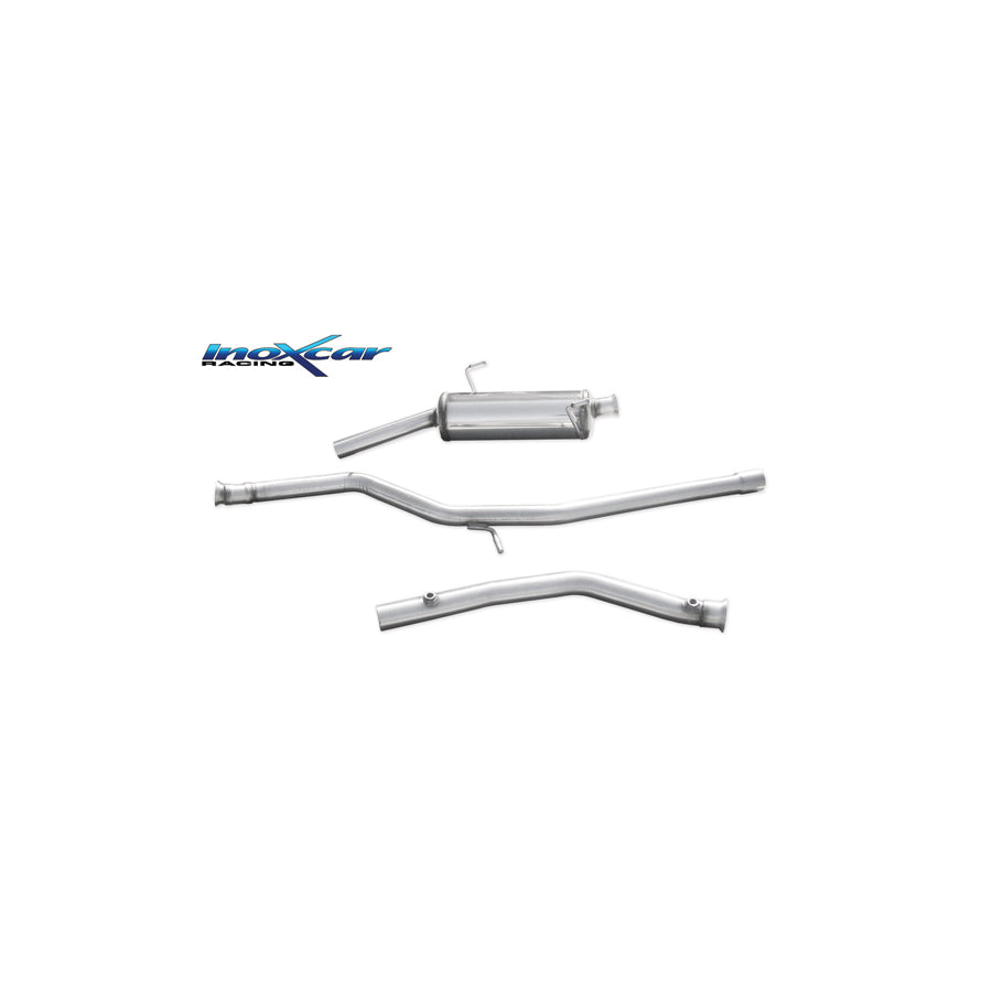 InoXcar LPE.09 Peugeot 206 GT Exhaust System | ML Performance UK Car Parts