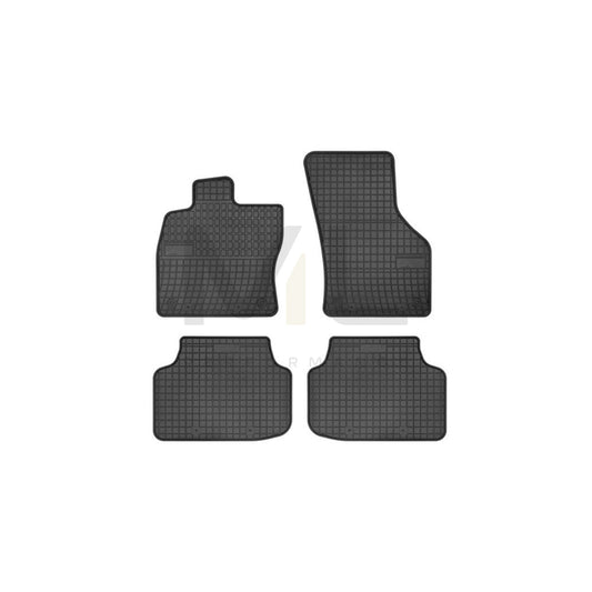 FROGUM Tailored 0365 Floor mat set for SKODA OCTAVIA Elastomer, Front and Rear, Quantity: 4, Black | ML Performance Car Parts