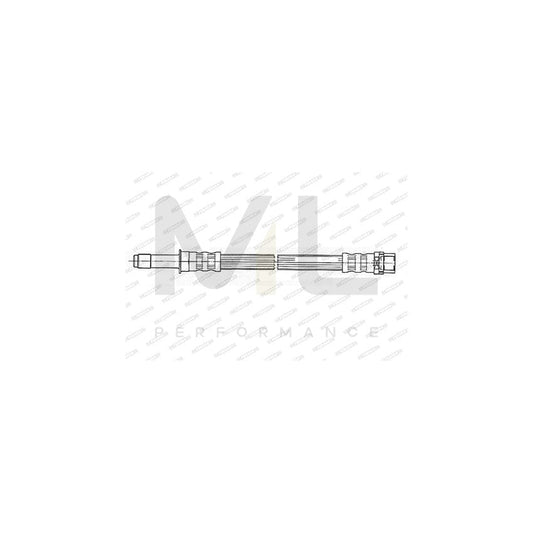FERODO FHY2305 Brake Hose 412mm, M 10X1 | ML Performance Car Parts
