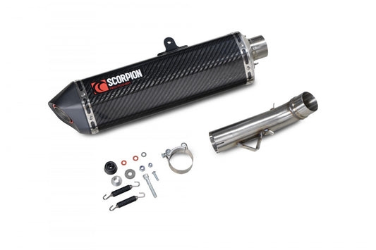 Scorpion RHA168CEO Honda VFR800 F Serket Parallel Slip-On - Carbon Fibre Sleeve | ML Performance UK UK