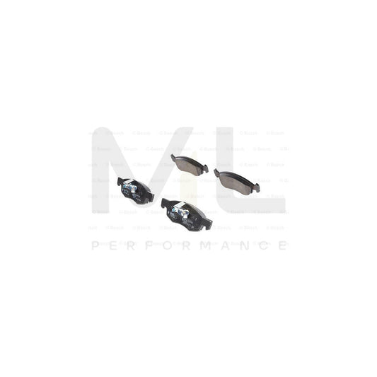 Bosch 0986494197 Brake Pad Set With Anti-Squeak Plate, With Piston Clip BP1107 | ML Performance Car Parts