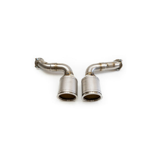 Fabspeed Porsche E3 Cayenne S 2.9L Turbo / Turbo S Primary Sport Catalytic Converters | ML Performance UK