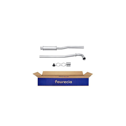 Hella 8LC 366 025-571 Middle Silencer For Renault 19