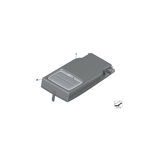 Genuine BMW 52207993195 G20 G21 Armrest, Leather, Rear Center INDIVIDUAL (Inc. 330dX, 330iX & 320d) | ML Performance UK