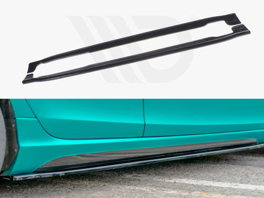 Maxton Design VO-V40-2-RDESIGN-SD1T Side Skirts Diffusers Volvo V40 R-design | ML Performance UK Car Parts