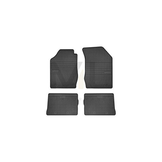 FROGUM Tailored 0757 Floor mat set Elastomer, Front and Rear, Quantity: 4, Black | ML Performance Car Parts