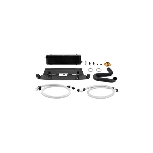 Mishimoto MMOC-MUS8-18TBKRHD 18+ Ford Mustang GT RHD Oil Cooler Kit Black Thermostatic
