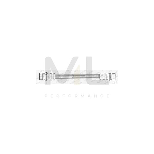 FERODO FHY3231 Brake Hose for HONDA JAZZ 360mm, F 10X1 | ML Performance Car Parts
