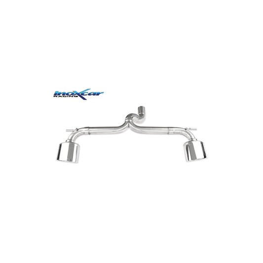 InoXcar MEA.07.150SB Mercedes-Benz W176 Non-Resonated Rear Exhaust | ML Performance UK Car Parts