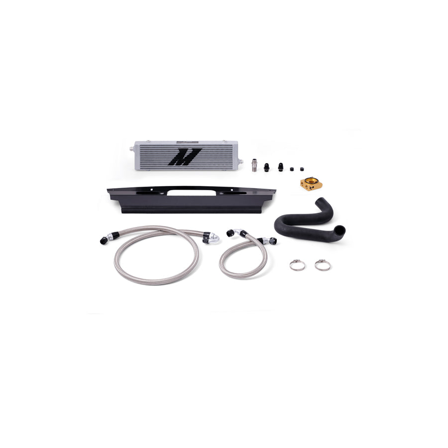 Mishimoto MMOC-MUS8-15T 2015+ Ford Mustang GT Thermostatic Oil Cooler Kit - Silver