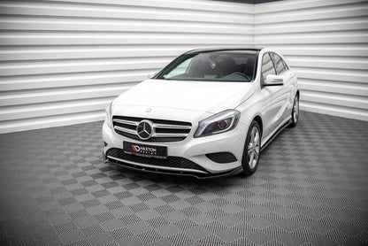 Maxton Design Mercedes Benz A-Class W176 Front Splitter V.2