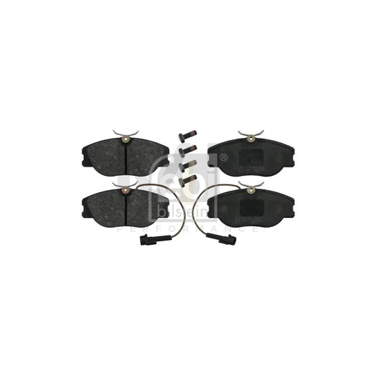 Febi Bilstein 16239 Brake Pad Set Front Axle, Incl. Wear Warning Contact, With Bolts/Screws | ML Performance Car Parts
