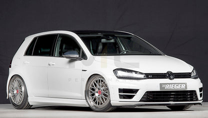Rieger 00088091 VW Mk7 Mk7-Line Golf R Front Splitter 3 | ML Performance UK Car Parts