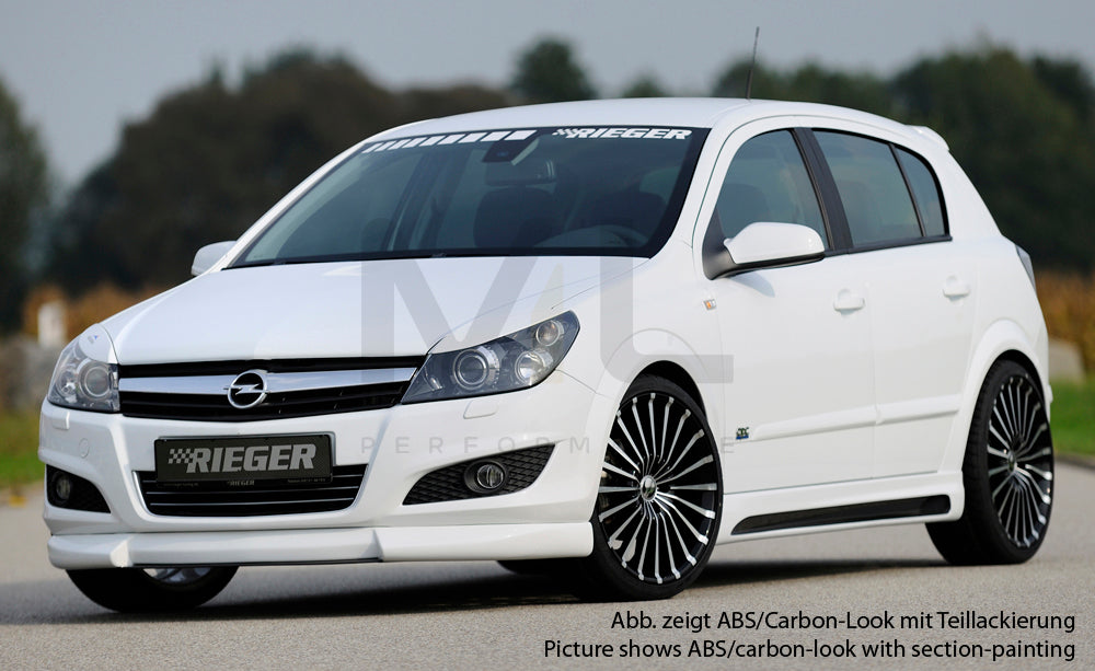 Rieger 00051265 Opel Astra H Side Skirt 4 | ML Performance UK Car Parts