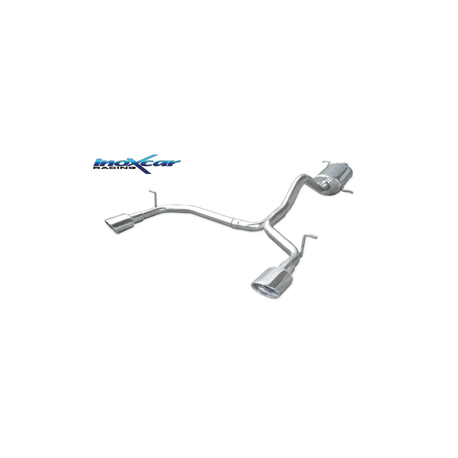 InoXcar MEML.01.120 Mercedes-Benz W163 Stainless Steel Rear Exhaust | ML Performance UK Car Parts