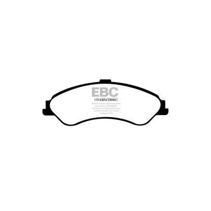 EBC DP31507C Ford Redstuff Front Brake Pads (Inc. Fairlane, Falcon, Fairmont) 2 | ML Performance UK Car Parts