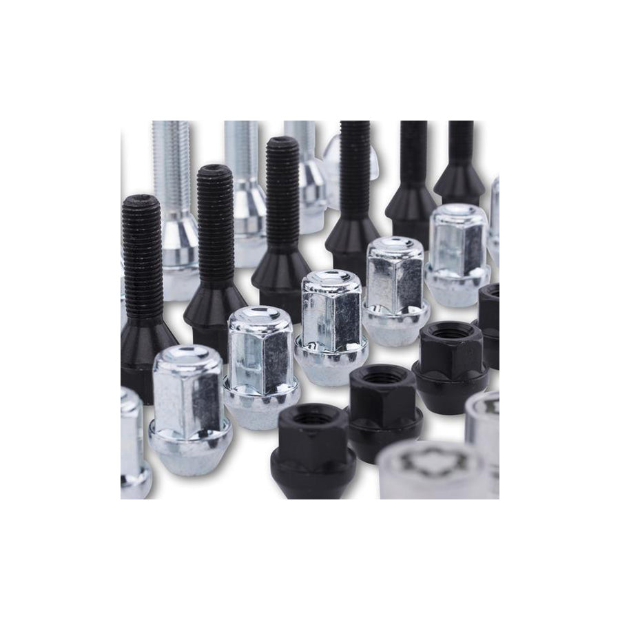 ST Suspensions 68324819 Wheel Bolts M14X2.0X40mm Knurled 15.65mm 3  | ML Performance UK Car Parts