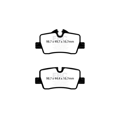 EBC DP22414 BMW Greenstuff Rear Brake Pads - TRW Caliper 2 | ML Performance UK Car Parts