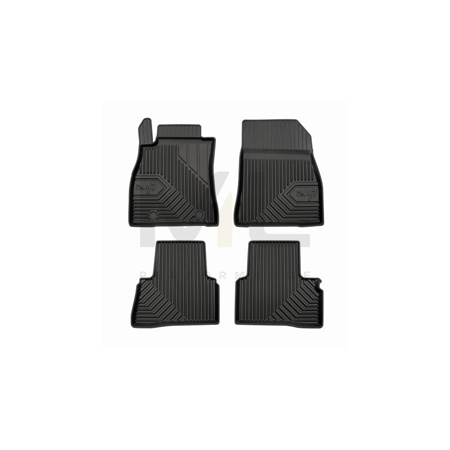 FROGUM Tailored 77409002 Floor mat set for NISSAN Juke (F15) Elastomer, Front and Rear, Quantity: 4, Black | ML Performance Car Parts
