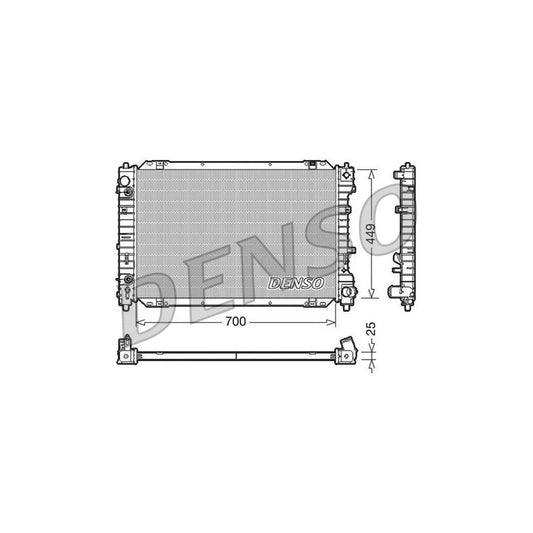 Denso DRM10087 Drm10087 Engine Radiator For Ford Maverick Off-Road (1N2) | ML Performance UK