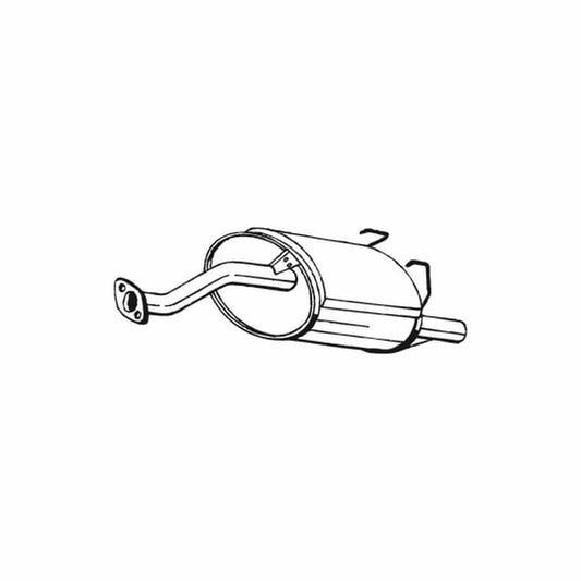 Bosal 163-723 Rear Silencer For Honda Civic V Hatchback (Eg)