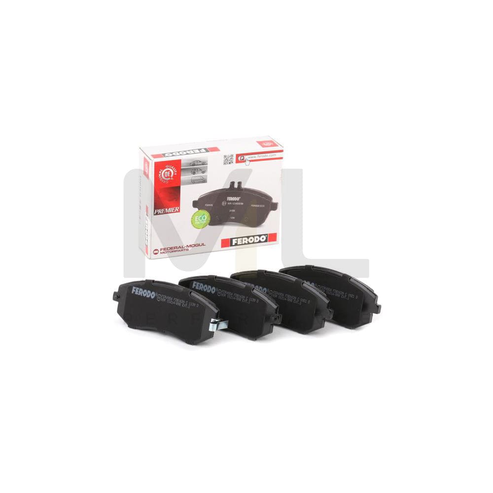 Ferodo Premier Eco Friction Fdb1408 Brake Pad Set For Vw Phaeton (3D1, 3D2, 3D3, 3D4, 3D6, 3D7, 3D8, 3D9) Incl. Wear Warning Contact, With Brake Caliper Screws, With Accessories | ML Performance Car Parts