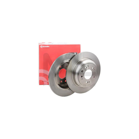 BREMBO 08.B360.10 Brake Disc for HONDA ACCORD Solid, with bolts/screws | ML Performance Car Parts