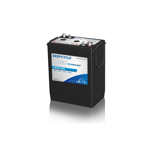 Leoch 6V 350Ah Deep Cycle AGM Battery - LDC6-350 | ML Performance UK Car Parts