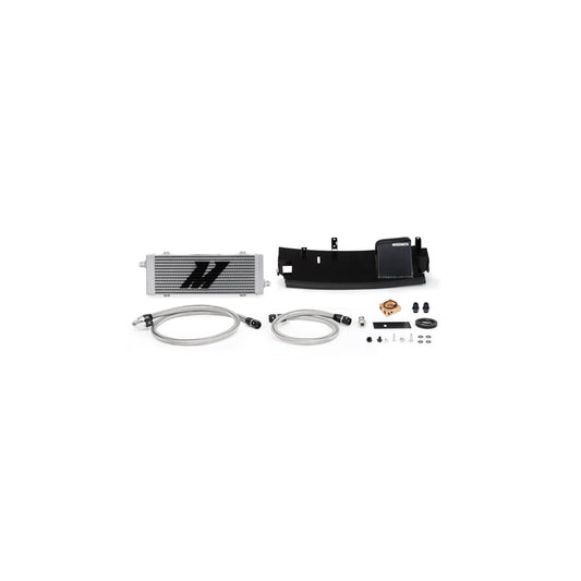 Mishimoto MMOC-RS-16TSL 2016+ Ford Focus RS Thermostatic Oil Cooler Kit - Silver
