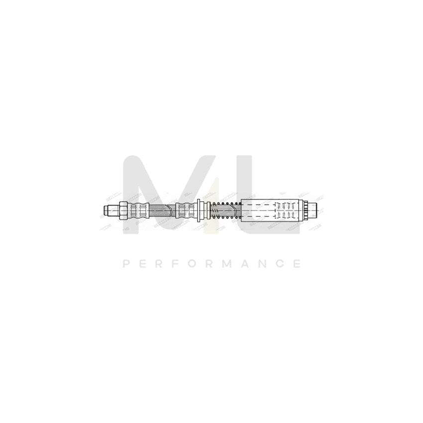 FERODO FHY3226 Brake Hose 546mm, M 10X1 | ML Performance Car Parts