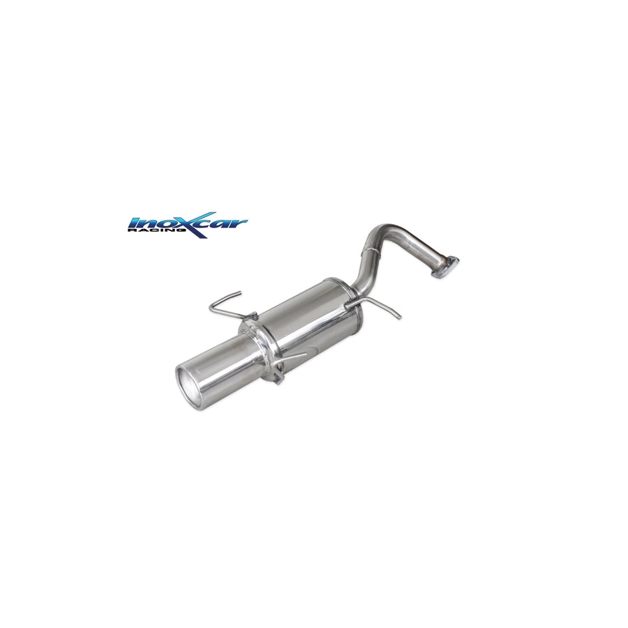 InoXcar NIMI.01.102 Nissan Micra Stainless Steel Rear Exhaust | ML Performance UK Car Parts